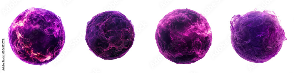 Poster vibrant glowing plasma orb surreal futuristic abstract energy background mesmerizing digital of a pu