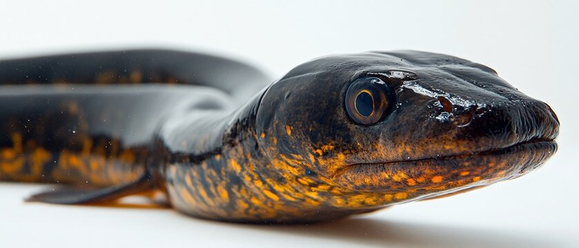 Venomous Fish Specimen on White Background