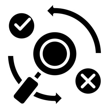 Effective Decisions glyph icon