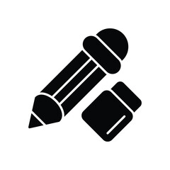 Pencil Icon vector stock illustration
