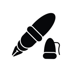 Pen Icon vector stock illustration