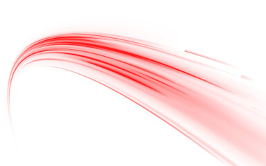 Sleek and Vibrant Red Motion Blur Effect, Capturing the Essence of Acceleration, Energy, and a Modern, High-Tech Aesthetic