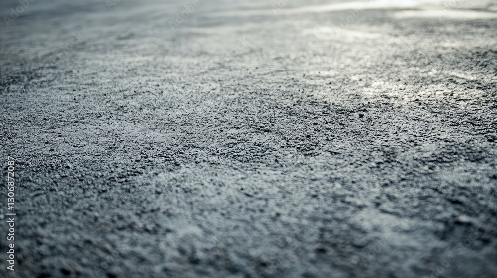 Poster a freshly poured concrete surface forming a smooth finish with a blank space to add text or messagin