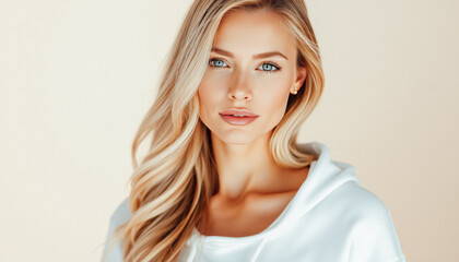 Fototapeta premium Portrait of a Young Woman