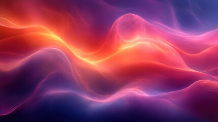 vibrant abstract waves background