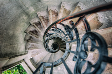 escalera de caracol