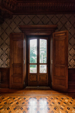 ventana, salas de palacio. Lisboa, Sintra 