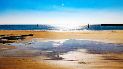 quiberon atlantic ocean french brittany coastline