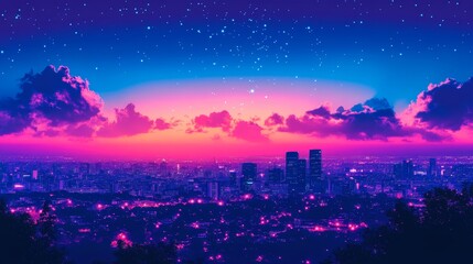 Stylish and towering skyscrapers rise above a futuristic urban cityscape at sunset, bathed in warm golden light, symbolizing modern architecture, innovation, and metropolitan progress.