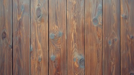 Fototapeta premium Close-up of a wooden surface. the wood appears to be weathered and aged, with visible knots and knots.