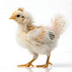 Fototapeta premium The Serama is a small, ornamental chicken breed known for its friendly temperament