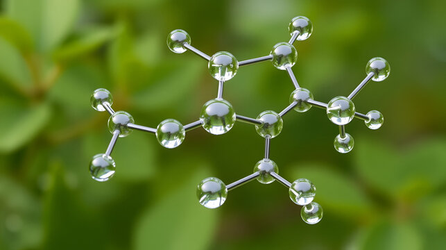 Stevioside natural sweetener and sugar substitute molecule.