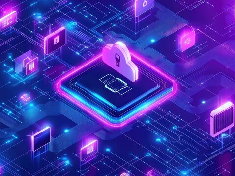Interconnected digital network with cloud security and data protection