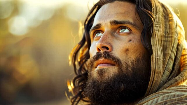Jesus Christ the Good Shepherd and Lamb of God 4K