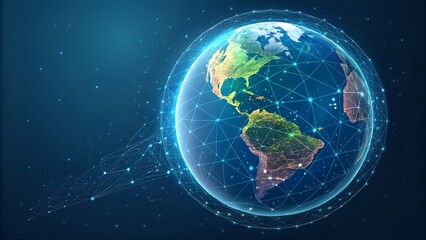 Global ties shown via digital network