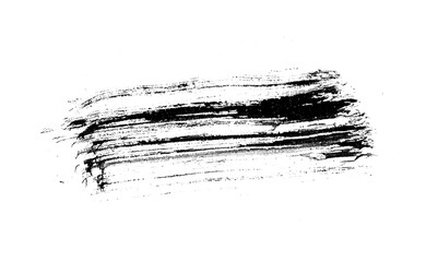 ink splash with a compact shape and high contrast texture