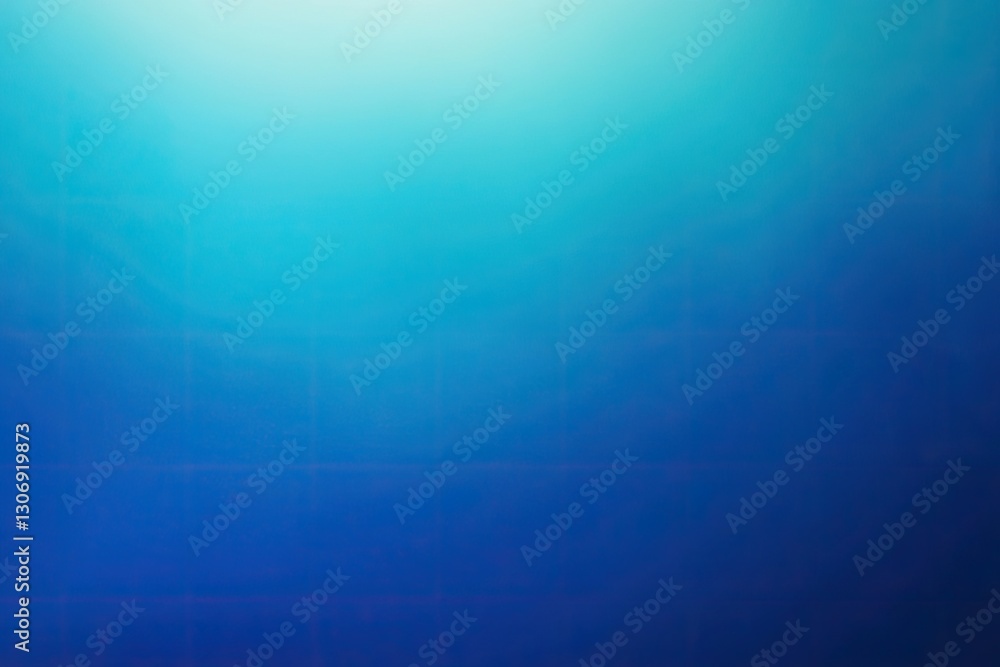 Aufkleber abstract ocean gradient background image of blue and teal colors showing a smooth transition from li