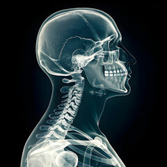 X-ray is a medical imaging technique that uses radiation to view the inside