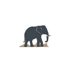 Fototapeta premium Elephant Vector Logo Design