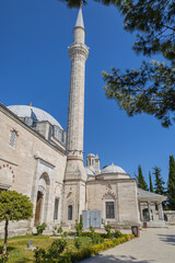 Fototapeta premium Yavuz Sultan Selim Mosque. a view from the outside.