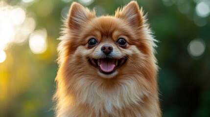 Happy Pom in Park