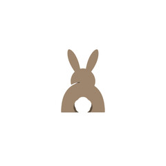 Fototapeta premium Rabbit Vector Logo Design