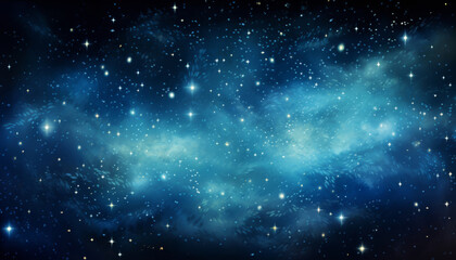 Fototapeta premium Absolutely magical and wondrous starry sky, where thousands of stars twinkle.