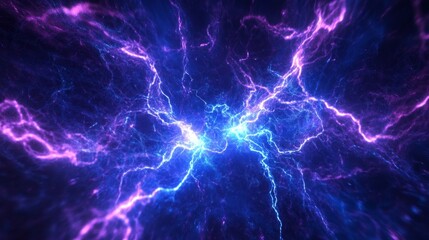 A seamless blend of electric blue and purple light patterns, fluid and mesmerizing, ultra-detailed, 4k