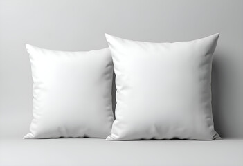 Pillow Mockup with Realistic Fabric Texture
