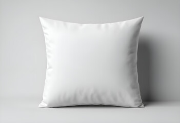 Square Cushion Mockup on Neutral Background