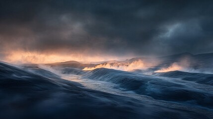 Fototapeta premium Discover Myvatn Geothermal Beauty in Iceland