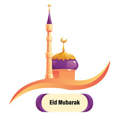 Arabic Ornamental Patterned Background of Islamic Mosque, Design Greeting Card for Ramadan Kareem or eid mubarak