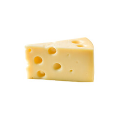 cheese isolated on white