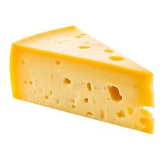 cheese isolated on white