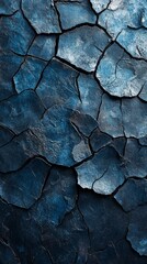 Slate Texture Background with Blue Tones
