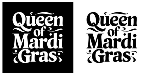 Obraz premium queen of MADIGRASS