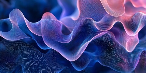 Abstract Wavy Texture Design