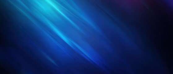 Fototapeta premium Abstract dark blue background with light streaks, creating a dynamic and modern backdrop for technology, science, or corporate design projects