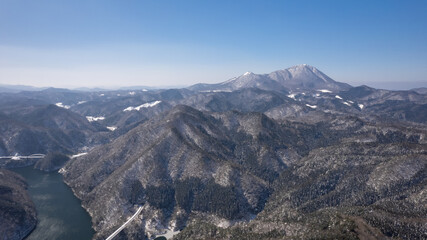 冬の雪山