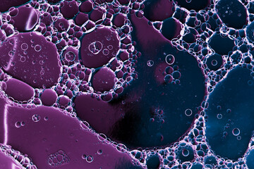 dark liquid shapes science background