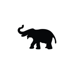 Elephant silhouette