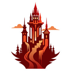 vector illustration of a church