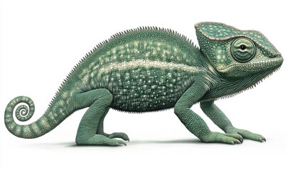 Obraz premium Colorful Chameleon Creature