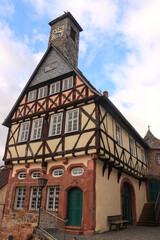 Hessisches Fachwerkkleinod; Rathaus in Ortenberg