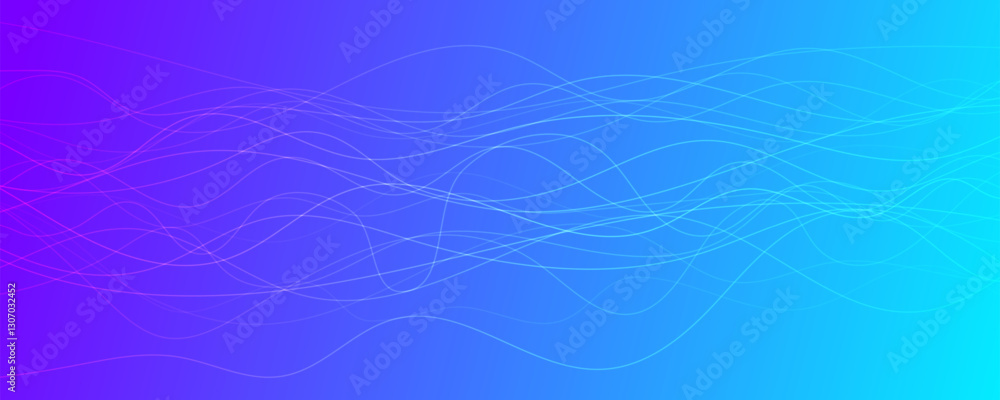 Aufkleber abstract gradient background with wave beams