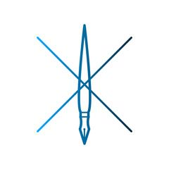 Pen icon design template