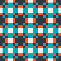 Geometric seamless pattern. Abstract geometric hexagonal graphic design print 3d cubes pattern. Seamless geometric cubes pattern for fabric