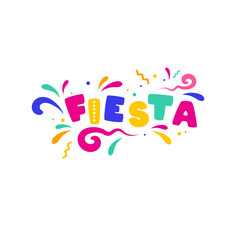 fiesta party celebration. icon illustration
