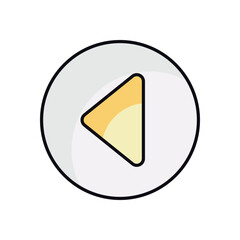 Left Arrow stock illustration