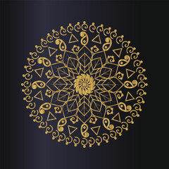 Creative mandala design background